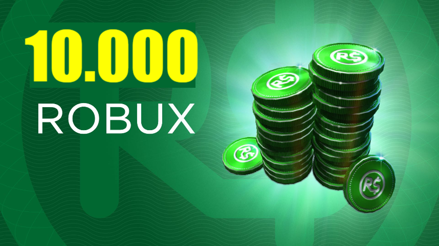 10000 Robux