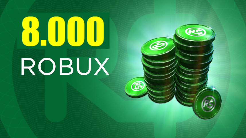 8000 Robux - 8000 robux roblox